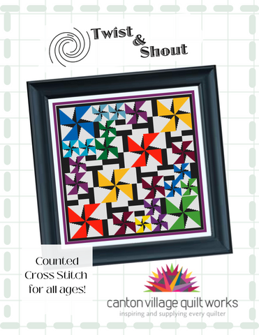 Twist and Shout Cross Stitch Pattern