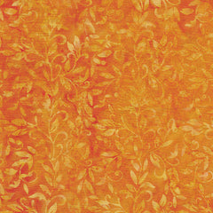 Island Batik Honeycomb - Vine-Orange Cheddar 112204270