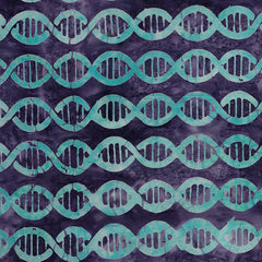 Island Batik Blinded by Science - DNA - Violet -  622002425